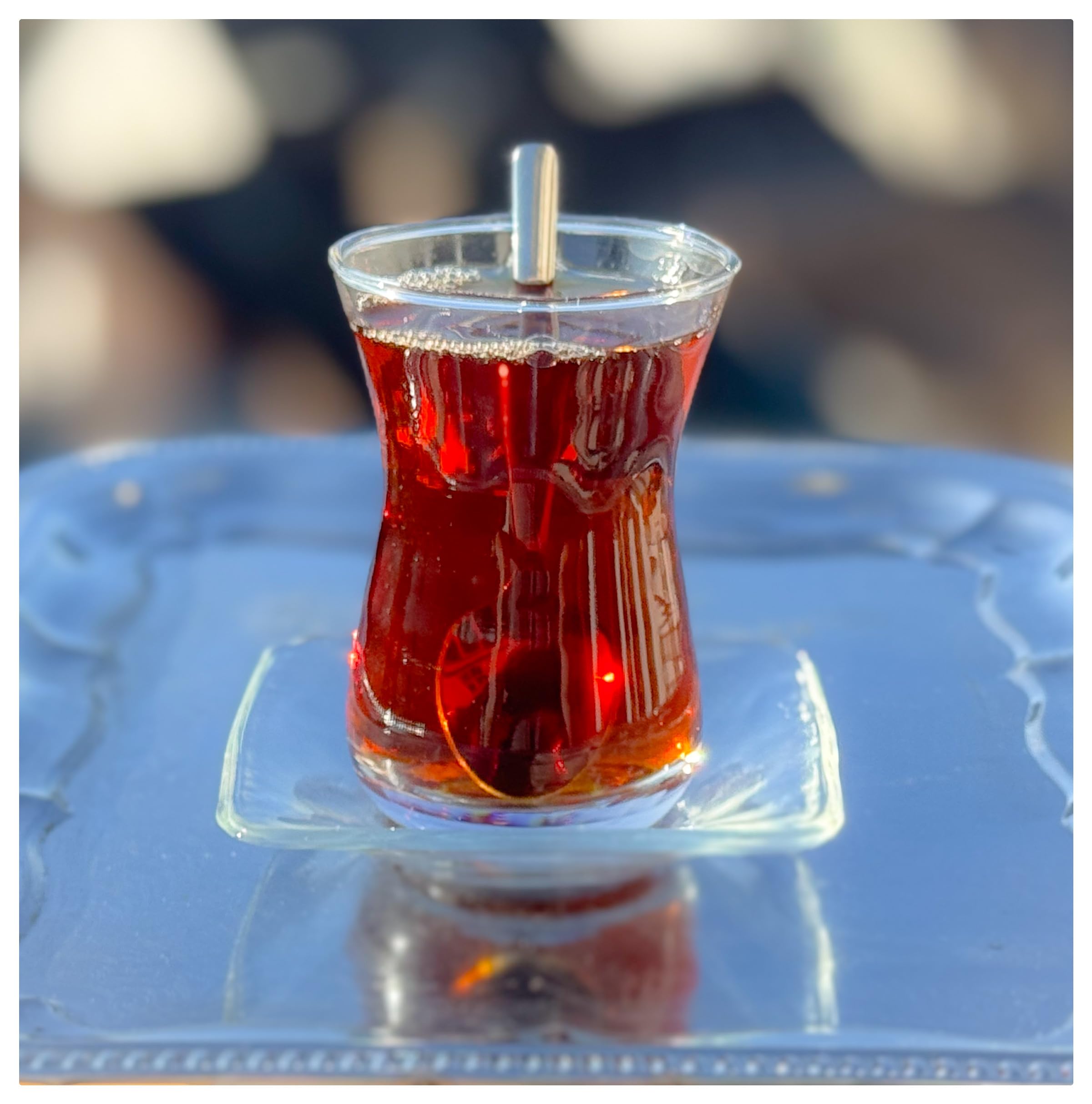 Amazon.com: Topkapi - 18-Piece Turkish Tea Set Ajda Sultan, 6 Tea